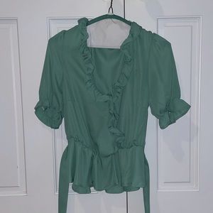 Texie Top in Sage